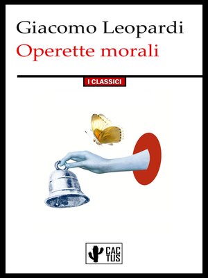 cover image of Operette morali